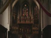 Der Dom von Eichst&auml;tt - leider ist das Bild ein wenig dunkel. In Natura ist es ein beeindruckendes Bauwerk.