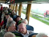 Auch dieses Jahr hat sich jung und alt am Ausflug beteiligt. Drei Generationen im  Bus - und der war voll. 
