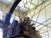 Das gro&szlig;e Pumpwerk in der Saline arbeitete seit 1850 und ein beeindruckendes technisches Meisterwerk. (13 m Durchmesse und 13 t Gewicht) 