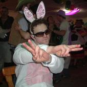 Von Party zu Party sprang unser zweiter Sch&uuml;tzenmeister. Etwas sp&auml;ter stie&szlig; das Hasi-Hasi-Hasi zu uns.&nbsp; 