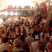 Die Hot-Sisters aus Neufraunhofen rundeten den Abend mit einer ansehnlichen Show-Tanz-Einlage ab. 