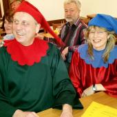 Klaus und Angie waren zwei der sieben Zwerge. Insbesondere bei Klaus war das Motiv &bdquo;Zwerg&ldquo; eine durchaus nette Sache. 
