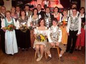 Hier das Gruppenfoto der K&ouml;nige vom Altsch&uuml;tzenball 2006 in Baierbach. 