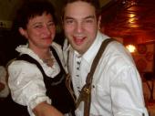 Martin und Paula hatten sichtlich Spa&szlig; auf dem Ball. 