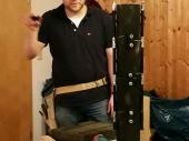 (2015/16) Das verschraubte Vierkantrohr bescherte Tobi den 1. Platz f&uuml;r das beste Packerl. Unser Sch&uuml;tzenmeister beschwerte sich beim &Ouml;ffnen nicht nur einmal dar&uuml;ber, dass die Leute zwischen den Feiertagen zu viel Zeit haben und derma&szlig;en verquere Ideen entwickeln und dann auch noch umsetzen.