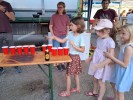 „Bier-Pong“ (selbstverständlich alkoholfrei) für die Kleinsten. Alle wollten mitmachen und natürlich gewinnen.