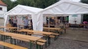 Viele fleißige Hände bei der Vorbereitung des Festes. Vielen Dank für die Arbeit und die Organisation.