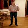 Schützenmeister Martin Freudenreich bei seinem Bericht über die Aktivitäten des letzten Schützenjahres.